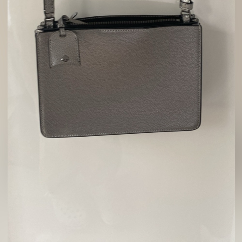 Sac Kate Spade gris argenté